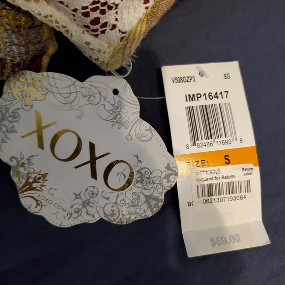 XOXO Women's Open Back Boho Maxi Dress - Picture 11 of 12